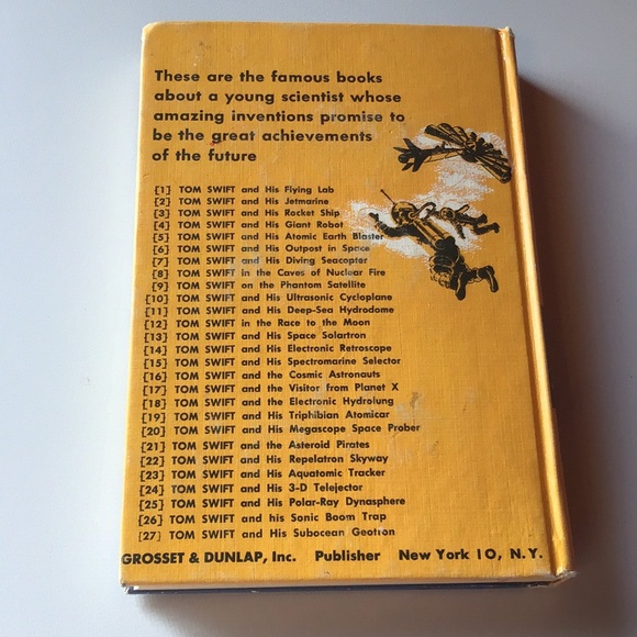 Tom Swift and His Rocket Ship book by Victor Appleton HC Grossett & Dunlap 1954 - Picture 2 of 11